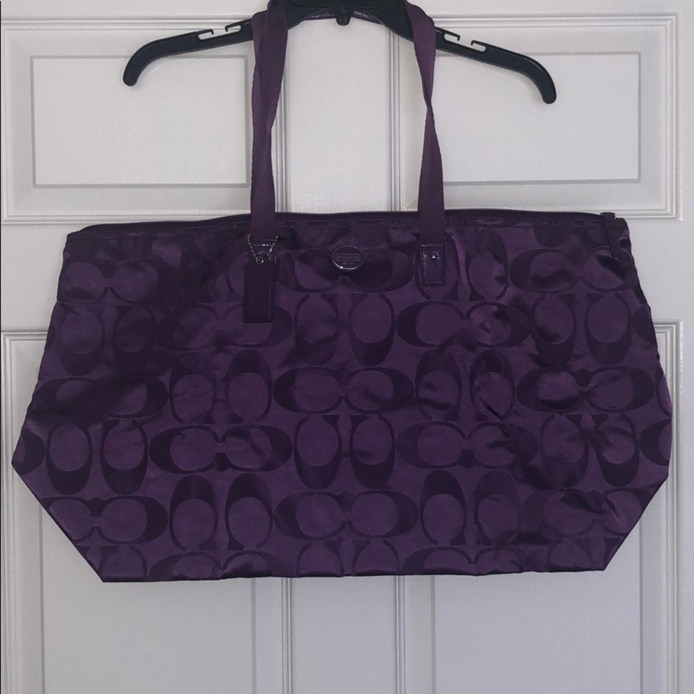 Coach duffle bag